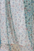 Kota Doria Dupatta In Floral Block Print